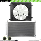 AC Condenser and Cooling Fan Assembly Kit for Honda Accord (2013–2017)