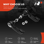 2X Front Side Outer Tie Rod End for Jeep Liberty (2002-2007)