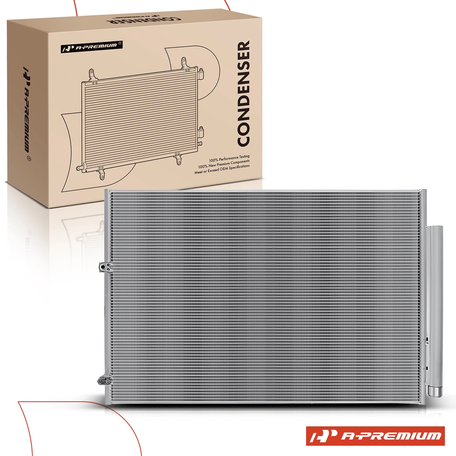 A/C Condenser with Receiver Drier for Toyota Highlander (2014-2019)