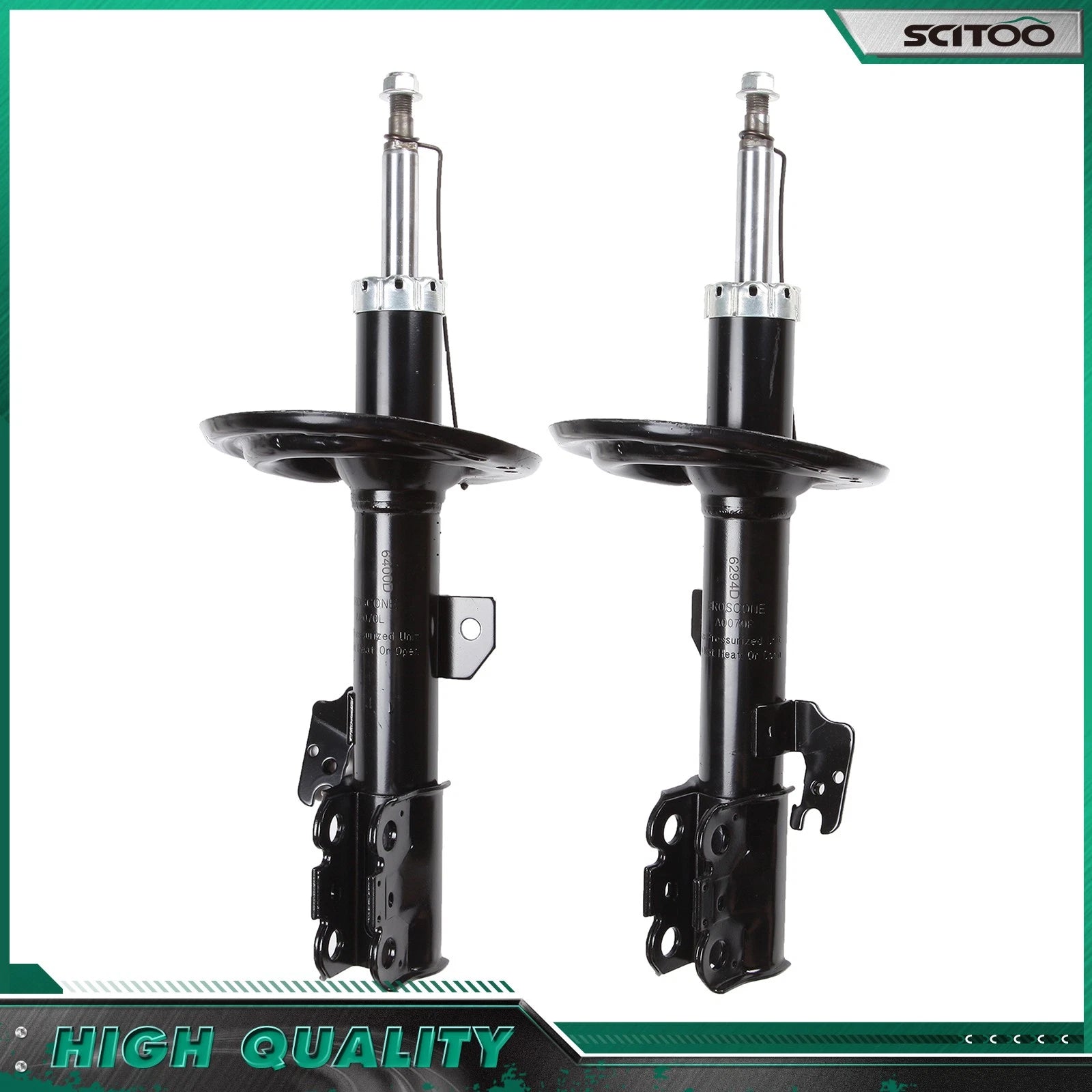 Front Shocks Struts Absorbers for Toyota Sienna (2007–2010) FWD