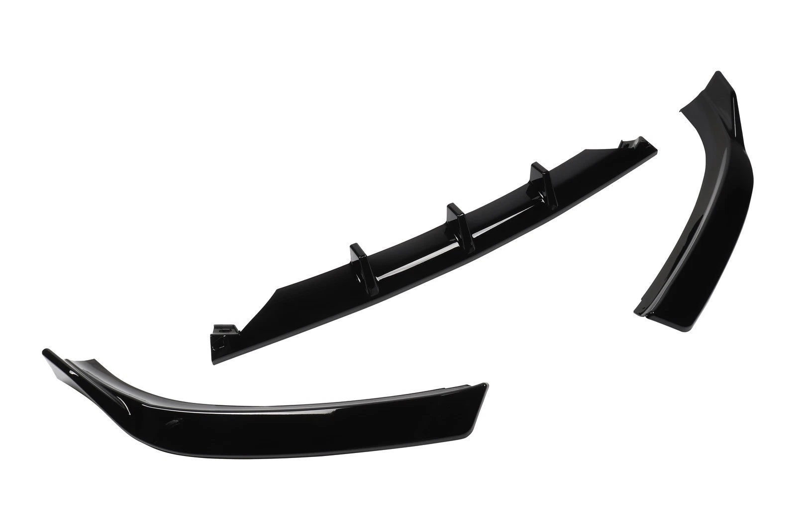 Front Bumper Lip for Audi A5 S5 (2013–2016) Painted Black