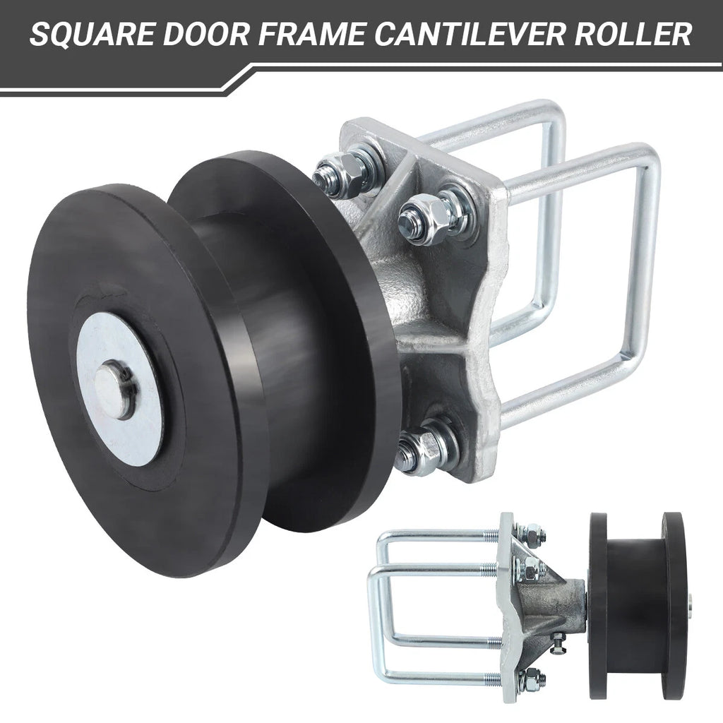 4" Square Post Cantilever Roller for Gate Frame