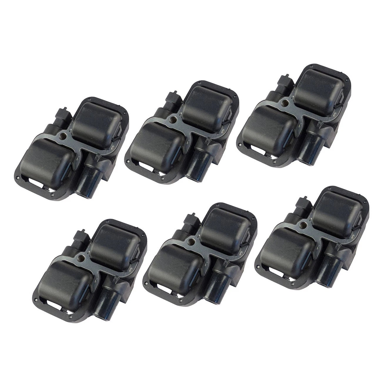 Set of 6 Ignition Coils for Mercedes-Benz C Class CLK ML
