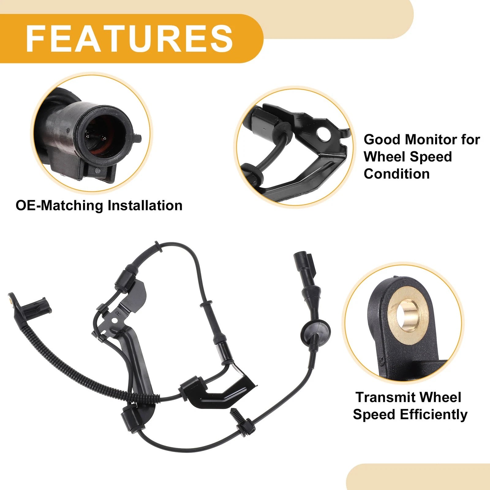 ABS Wheel Speed Sensor No. 9L8Z2C204A for Ford Escape (2001–2007)
