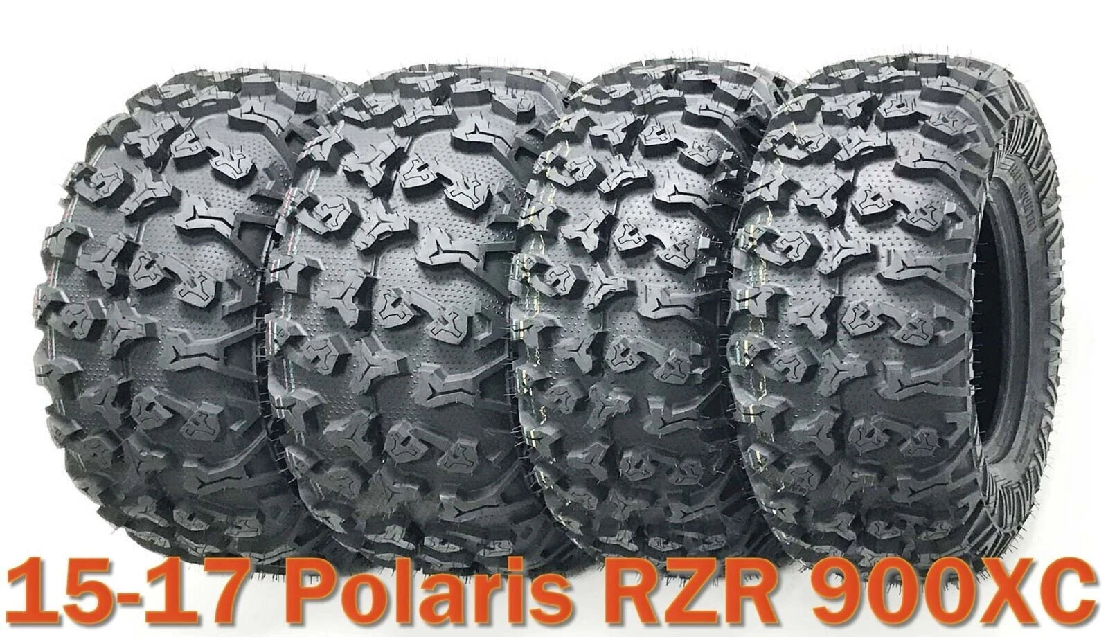 Full Tire Set 27x9R14 & 27x11R14 for Polaris RZR 900XC (2015–2017)