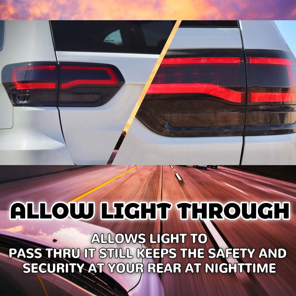 Gloss Black Tail Light Lamp Cover Trim for Jeep Grand Cherokee (2014–2021)