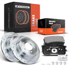 Rear Disc Brake Rotor & Ceramic Pad Set for Mitsubishi Outlander (2008–2012)