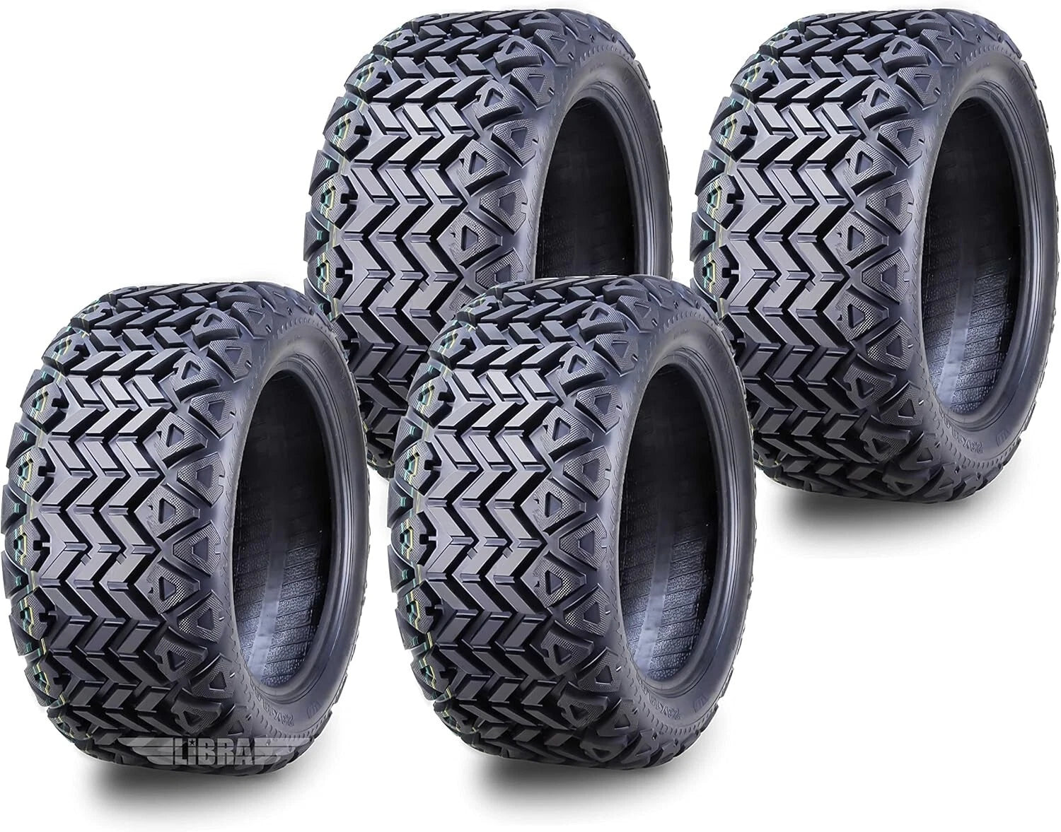 Set of 4 WANDA 22X11-8 Golf Cart ATV Tires 4 Ply (22x11x8-14028)