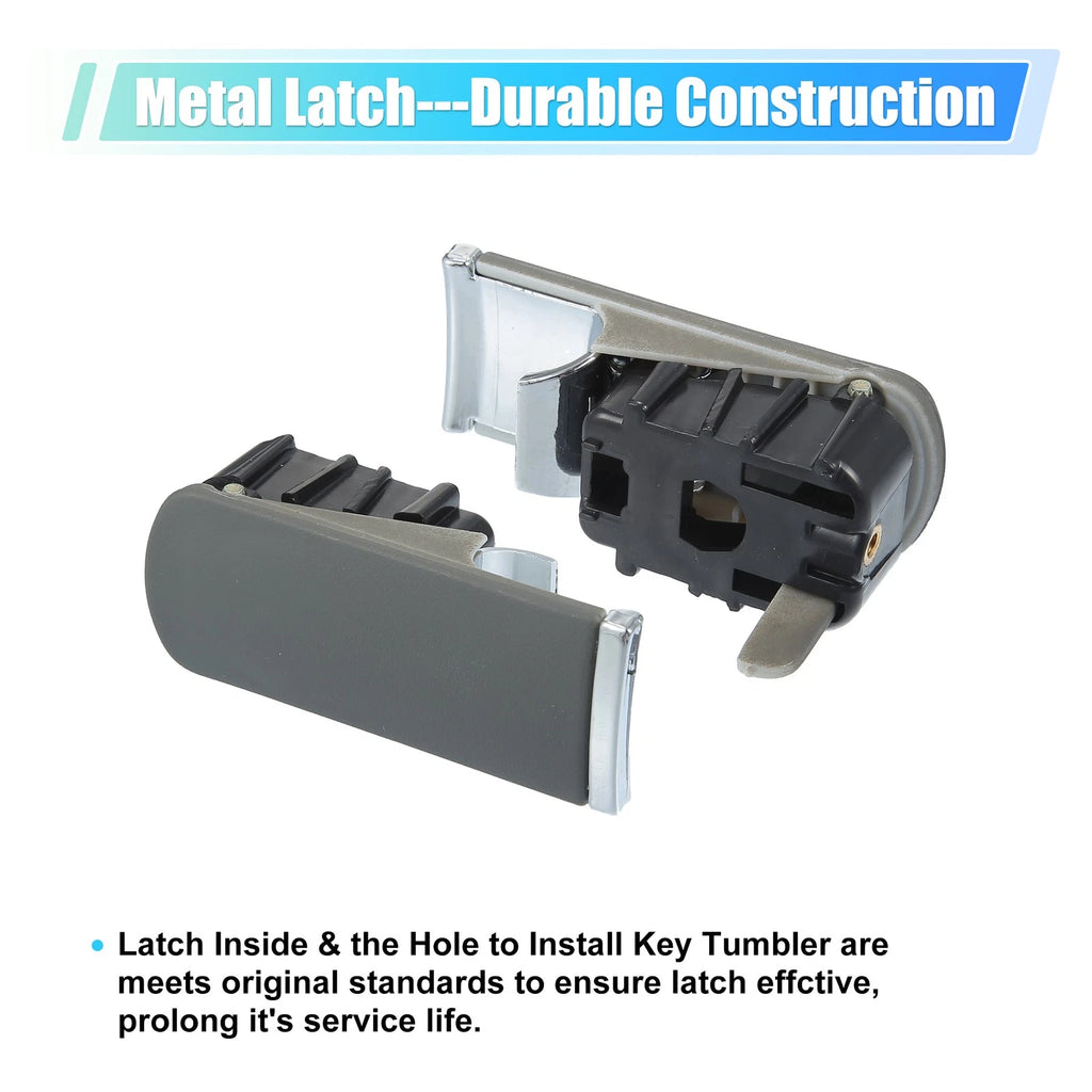 Glove Box Latch Handle for Audi A4 B6 B7 (2002–2007) 8E1857131 Gray