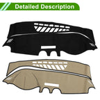 Dashboard Cover Mat for Audi A3 (2014–2020) Sun Protector Black