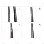 Set of 2 Rear Windscreen Wiper Blade & Arm for Audi Q7 (2006–2015) 4L0955425