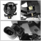 Fog Lights for Hyundai Accent (2003–2006) - Smoked Lens, OE Pair