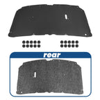 Hood Insulation Pad w/Clips for Ford F250 F350 F450 Excursion (1999–2007)
