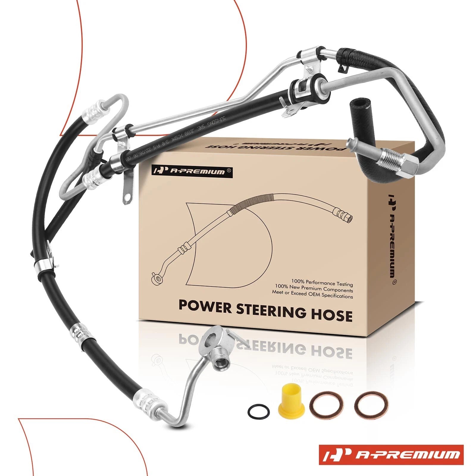 Power Steering Pressure & Return Hose for Toyota Sequoia (2008–2009)