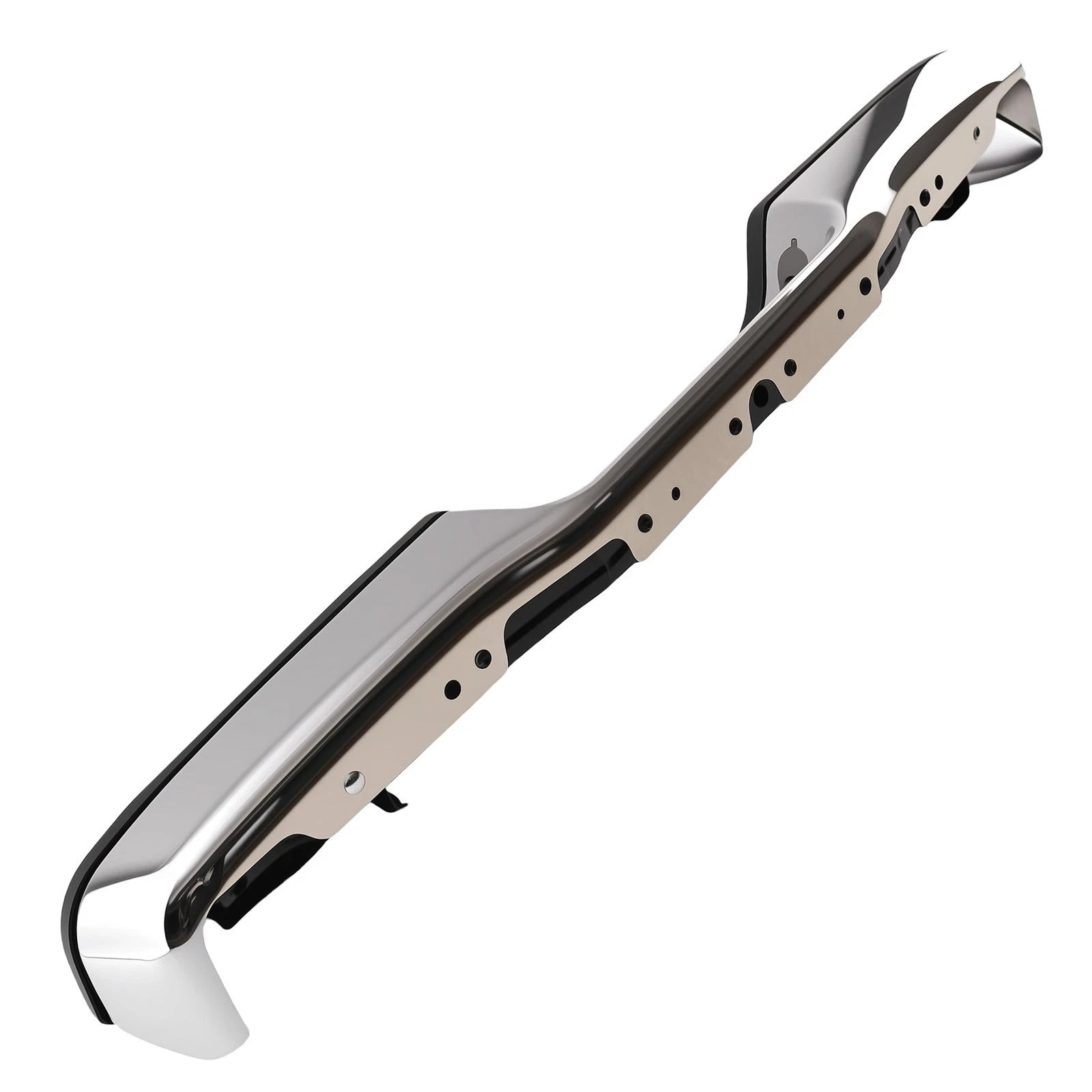 Chrome Rear Step Bumper Assembly for Toyota Tacoma (1995–2004)
