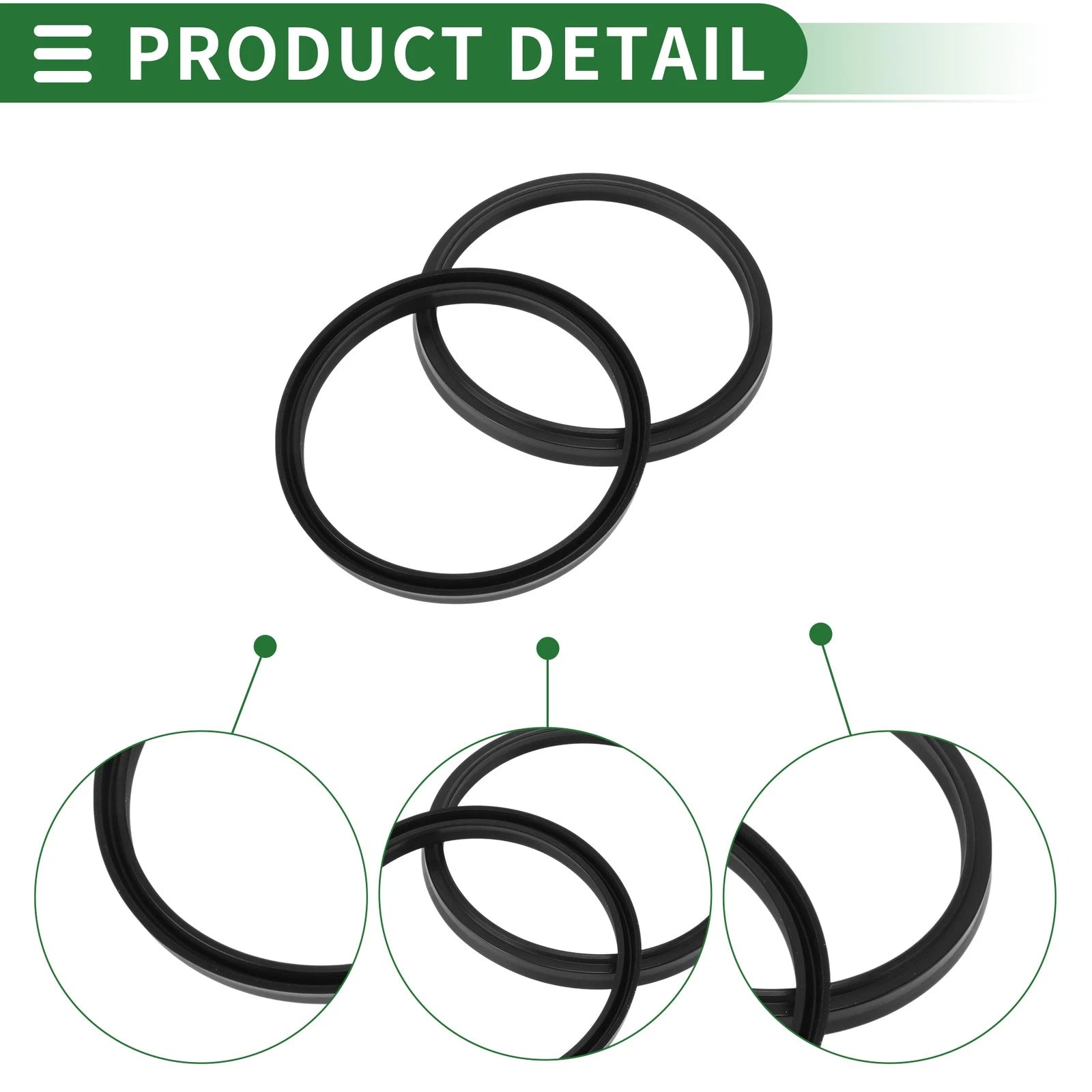 Set of 5 Oil Seal Rotary Shaft Seal NBR Rubber 65x73x5mm