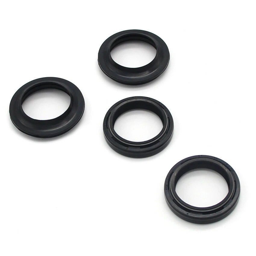 Set of 2 Fork Seal and Wiper for Yamaha XJ650LK XS1100E/F/G/H (1979–1983) 41Y-23145-00