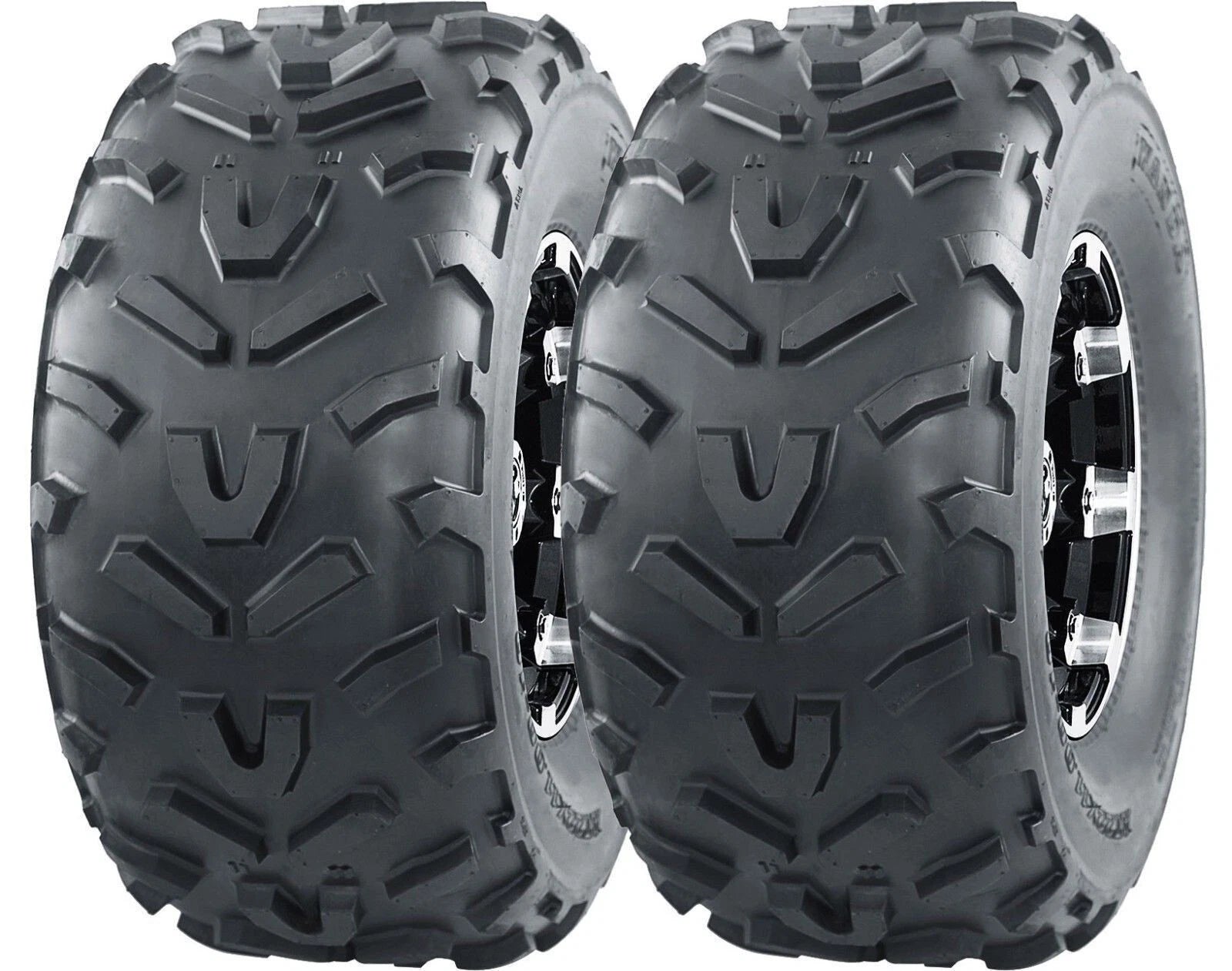 Set of 2 22X11-10 ATV Tires 6PR 10252 Pathfinder Style Mud