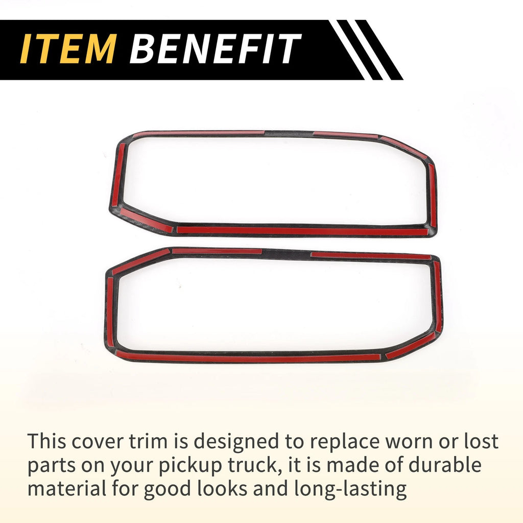 Set of 1 Carbon Fiber Seat Adjustment Button Panel for Toyota Tundra (2022–2024)