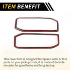 Set of 1 Carbon Fiber Seat Adjustment Button Panel for Toyota Tundra (2022–2024)