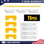 11pcs Windshield Roof Moulding Clips for Honda Civic (2007–2011)