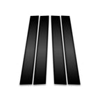 Carbon Fiber Pillar Post Covers Kit for Lexus GX 2019–2023