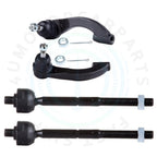 Set of 4 Tie Rod Ends for Chrysler Cirrus Plymouth Breeze (1996–2000)