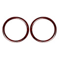 Door Loud Speaker Ring Cover Trim for BMW 3 Series E36 (1991–1999) Red Wood Grain