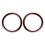 Door Loud Speaker Ring Cover Trim for BMW 3 Series E36 (1991–1999) Red Wood Grain