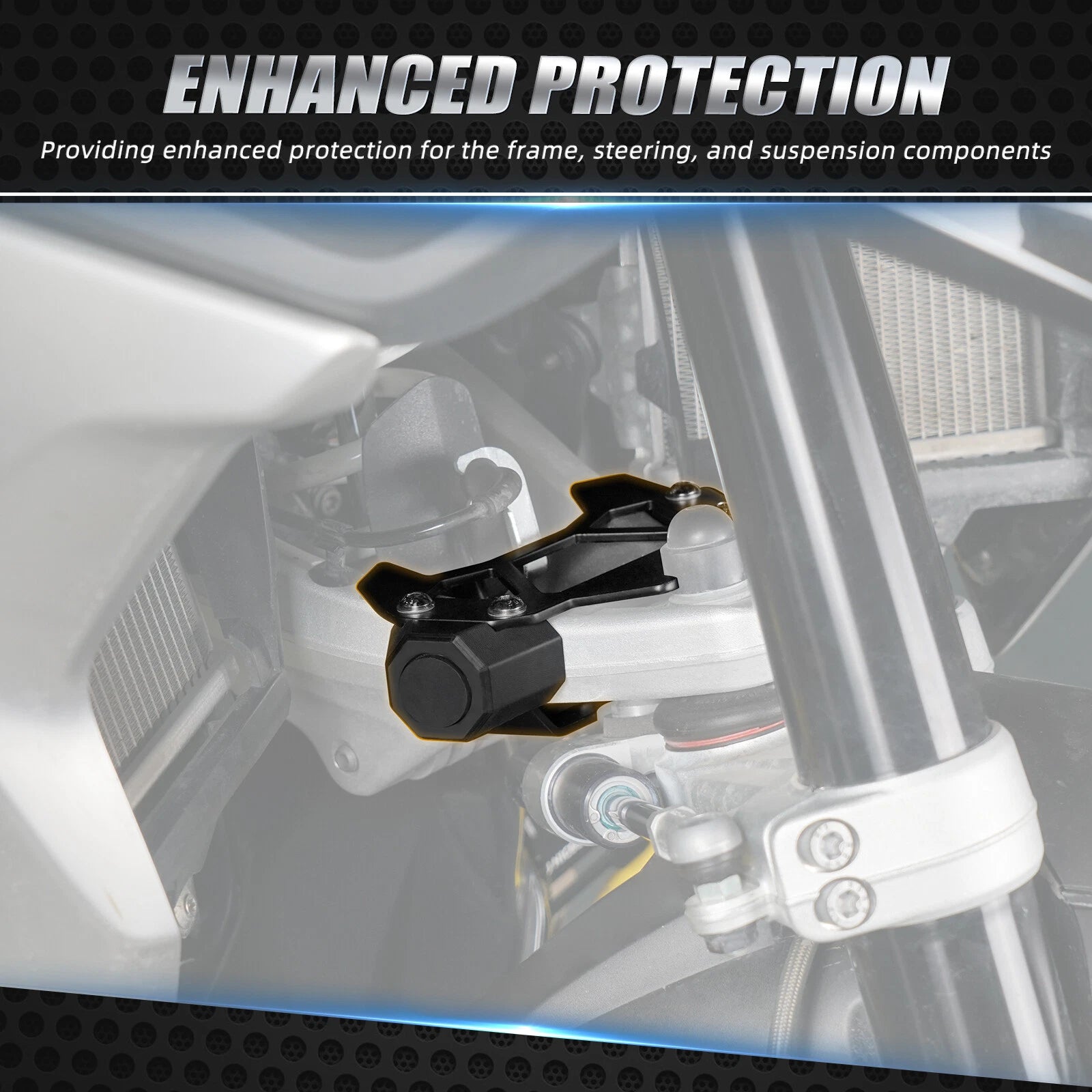 Steering Stop Restrictor for BMW R1250GS (2018–2023) R1250GS Adventure (2018–2024)