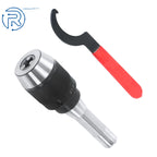 1/8"-5/8" Keyless Drill Chuck for R8 Shank (Integrated Shank)