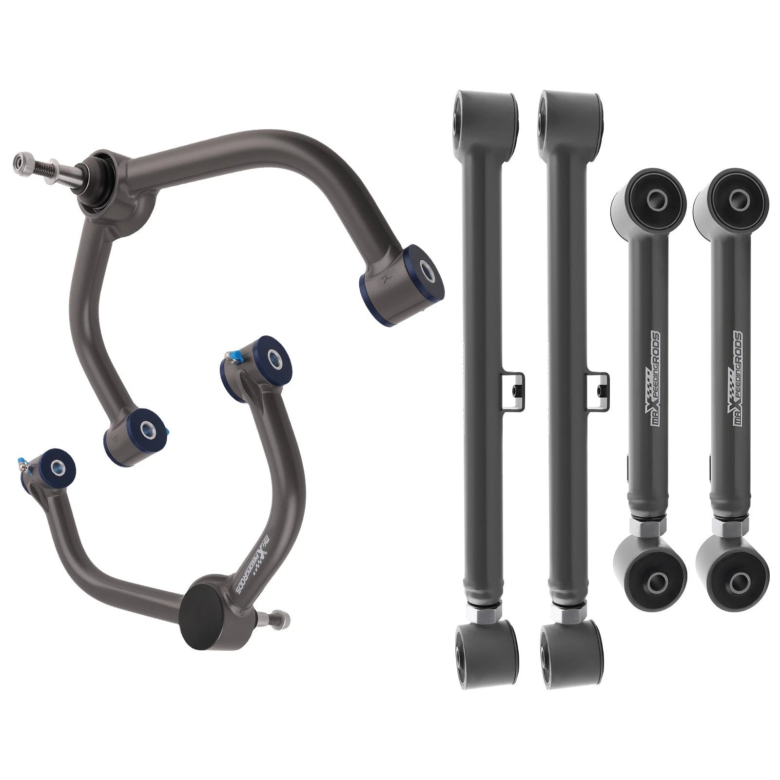 Set of 4 Front Rear Control Arms for Dodge Ram 1500 4WD (2006–2023)