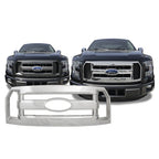 Grille Overlay Snap On Full Cover Replacement for 2015–2017 Ford F150 XL