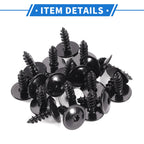 20 Pcs Fender Liner Splash Shield Bumper Cover Screw for Audi RS6 (2021–2022)