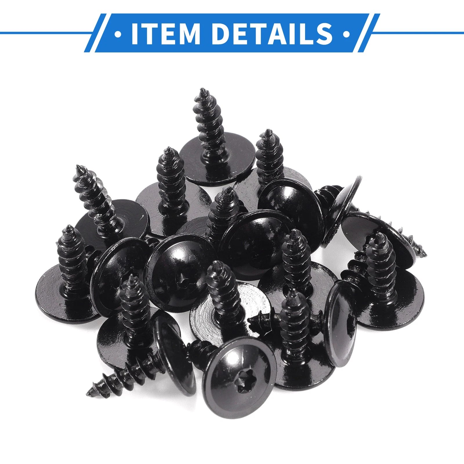 20 Pcs Fender Liner Splash Shield Bumper Cover Screw for Audi RS6 (2021–2022)