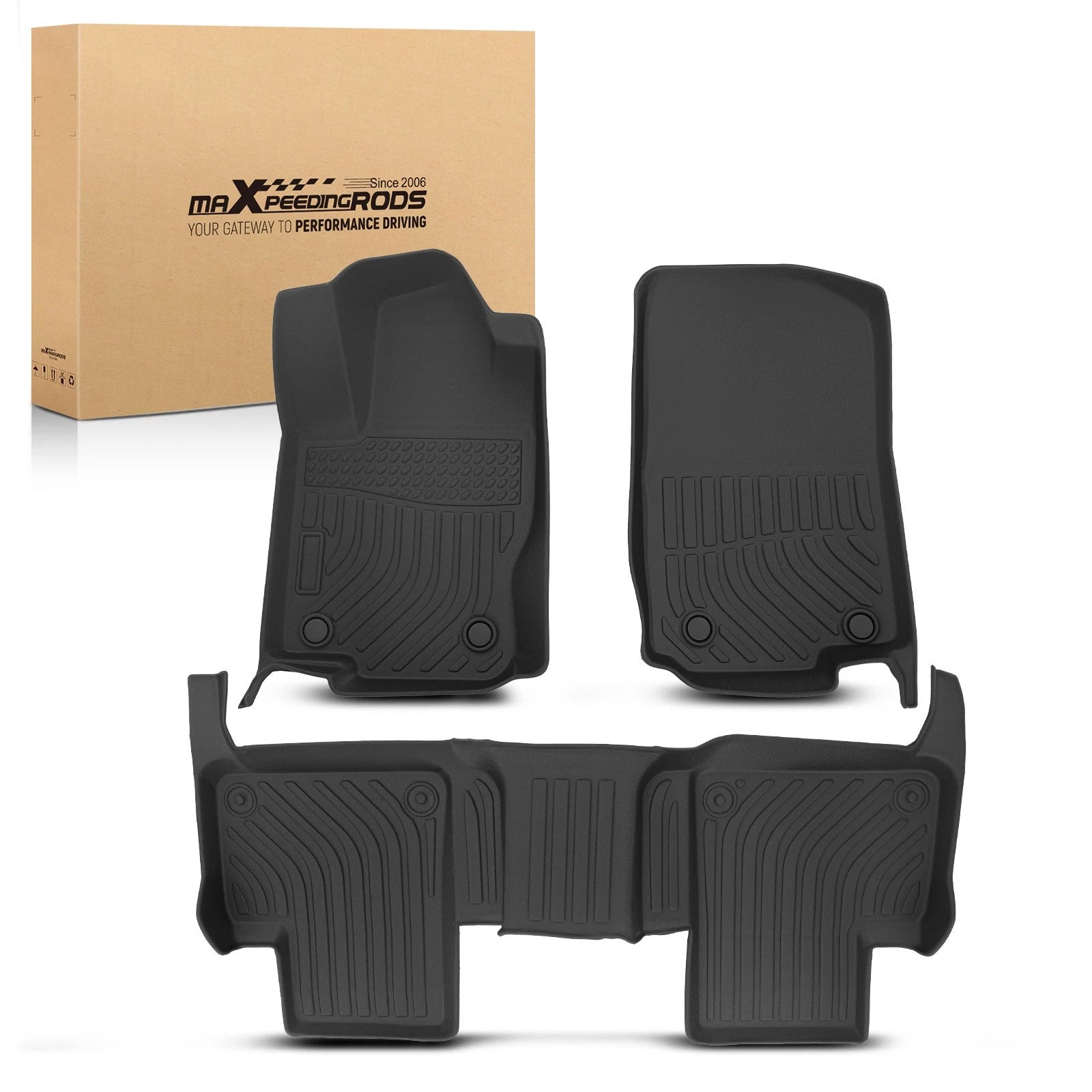 All-Weather Floor Mats for Mercedes-Benz W166/C292/X166 (2012–2019)