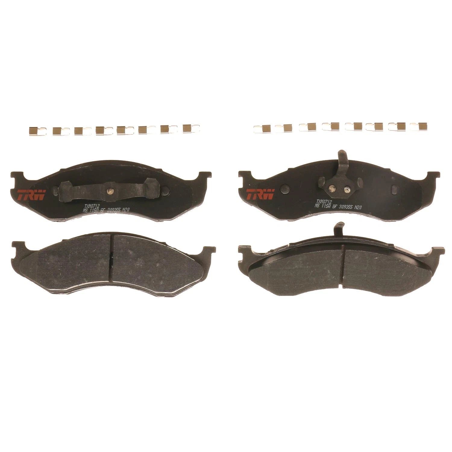 Disc Brake Pad Set for Jeep Wrangler (1997–2006)