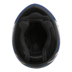 Youth Full Face Motorcycle Helmet for Kids - Shark Blue Yellow Gray (M-XXL)