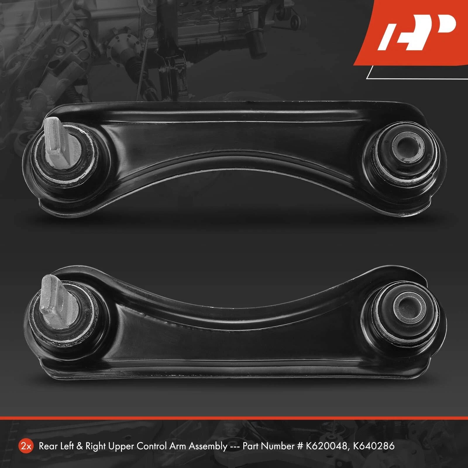 2X Rear Upper Control Arms for Honda CR-V (1997–2001) Civic (1988–2000)