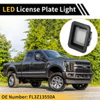 2X License Plate Light Tag Lamp for Ford F-150 (2015–2023) White Lens