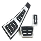 RHD Foot Rest Brake Accelerator Pedal Covers for Audi A4 S4 A5 Q7 (2000–2023)