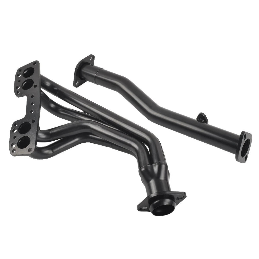 Black Exhaust Header Manifold for Toyota 4Runner Pickup 2.4L 22RE (1990–1995) 2Pcs