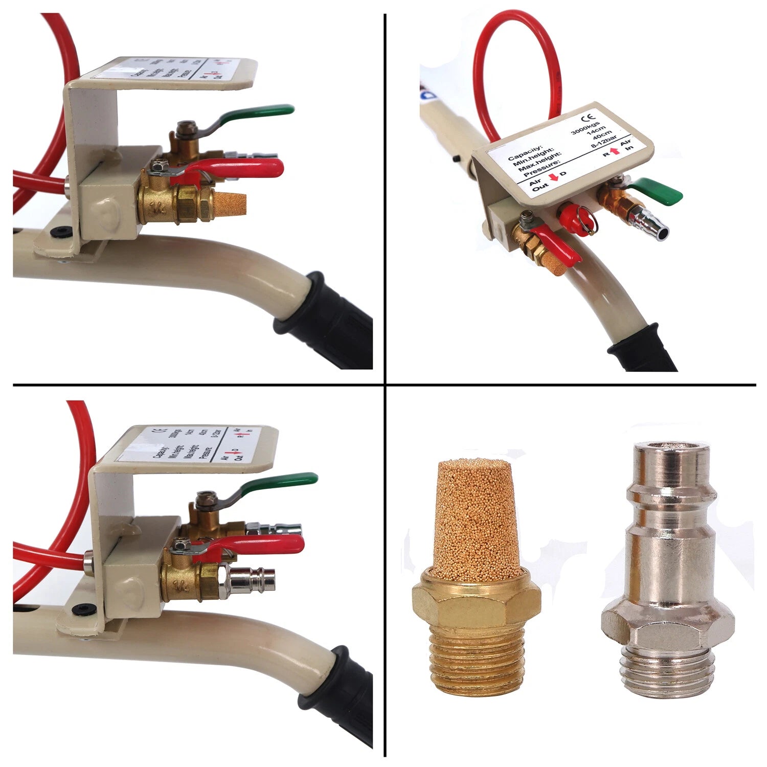 Triple Bag Air Go Jack for Heavy Duty Vehicles (6600 LBS Capacity)