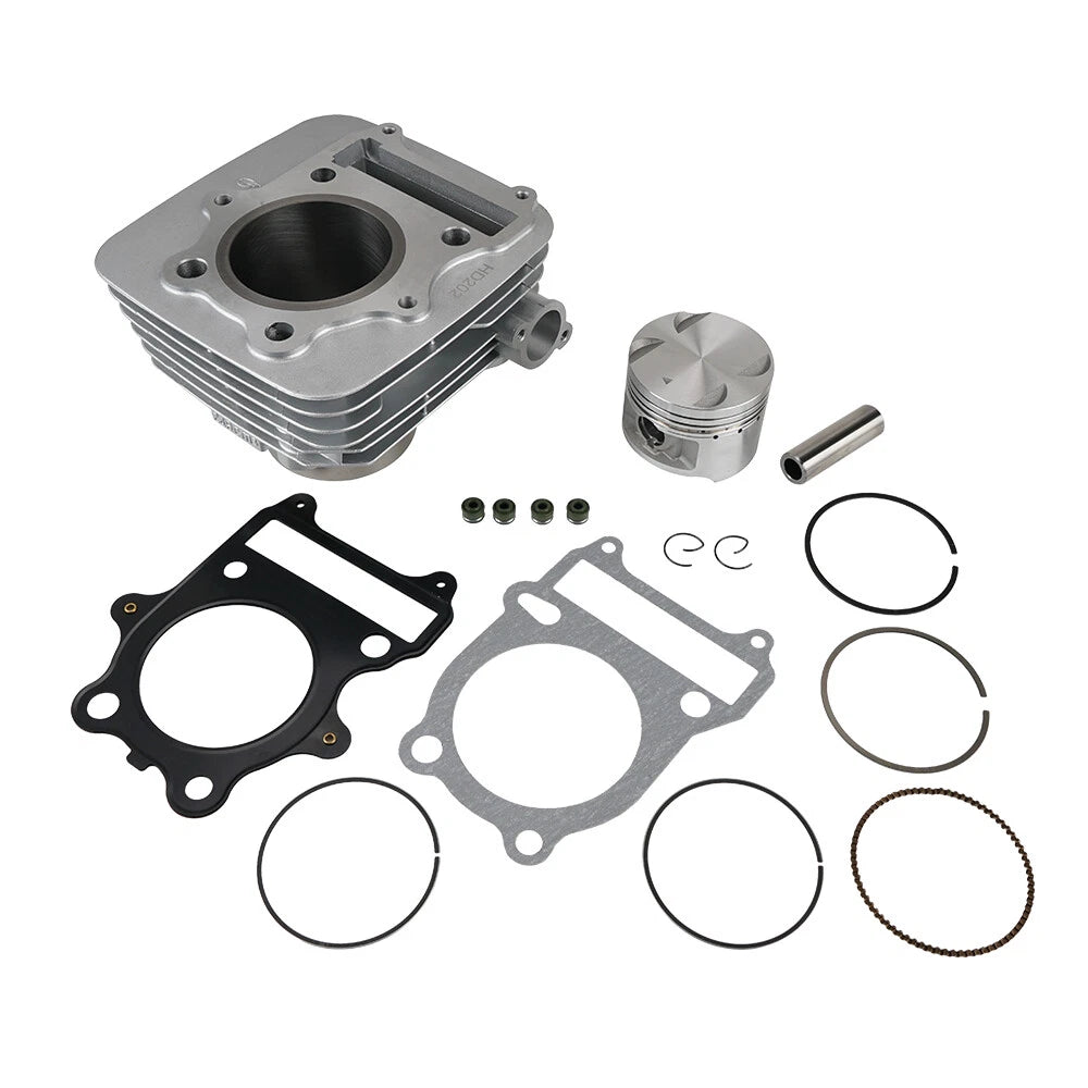Cylinder Kit Piston 72mm Rings Clips Gaskets for Suzuki GN250 GZ250 TU250 (1990–2023)