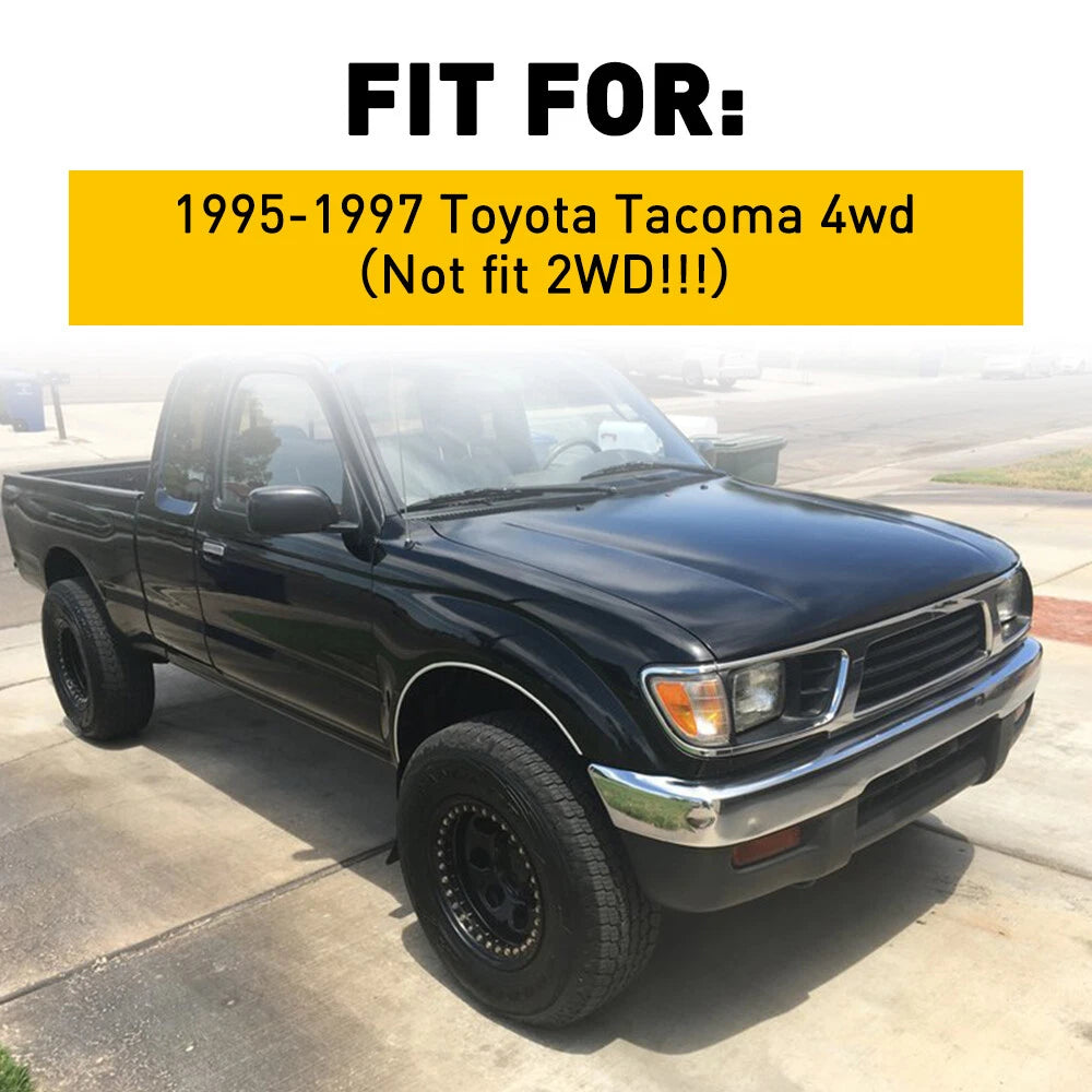 Front Bumper Grille Headlight Filler Trim for Toyota Tacoma (1995–1997)