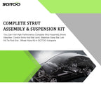 Front Struts, Lower Control Arms, Tie Rod End Links for Dodge Caliber (2007–2012)