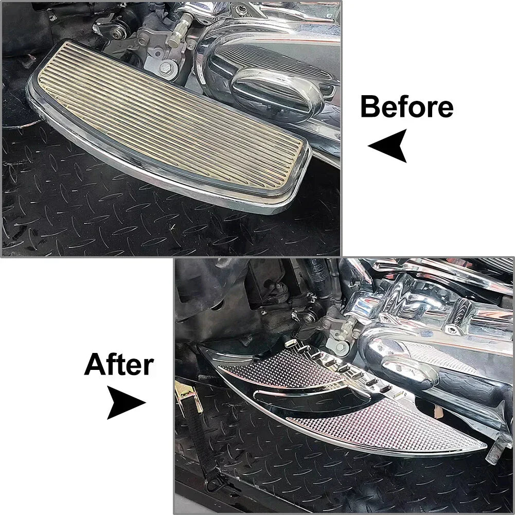 Stretched Floorboards for Harley Touring Electra Glide Softail