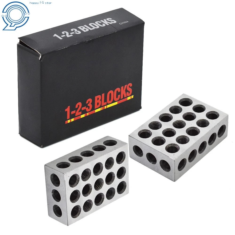 Matched Pair 1-2-3 Blocks for Machinists (Ultra Precision)