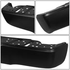 Rear Bumper Face Bar for Toyota Tundra (2007–2013) Black Steel