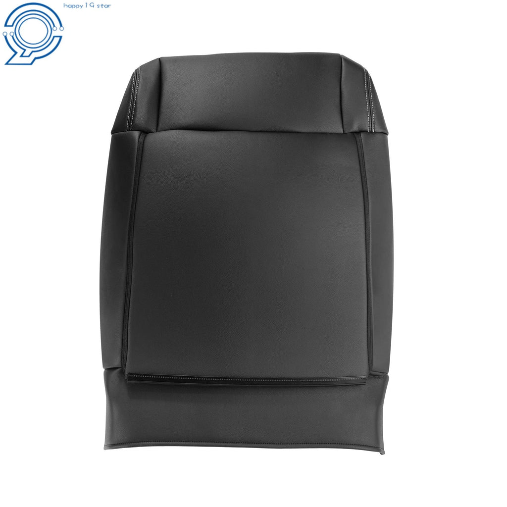 Front Right Back Rest Cover for Jeep Wrangler (2007-2012) Black Leather